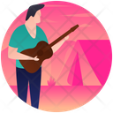 پیش‌نمایش فایل camping-guitarist-1 از پک کمپینگ