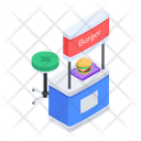 پیش‌نمایش فایل burger-stall-10865901 از پک سوپرمارکت