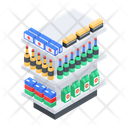 پیش‌نمایش فایل grocery-shelves-10865913 از پک سوپرمارکت