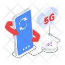 پیش‌نمایش فایل cloud-sync-10775981 از پک فناوری 5G و اینترنت
