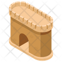 پیش‌نمایش فایل castle-entrance-1418174 از پک عناصر قلعه قرون وسطایی