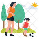 پیش‌نمایش فایل football-playing-in-ground-1419014 از پک صحنه خانوادگی