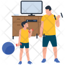 پیش‌نمایش فایل gym-1418974 از پک صحنه خانوادگی