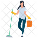 پیش‌نمایش فایل mopping-girl-1418981 از پک صحنه خانوادگی