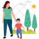 پیش‌نمایش فایل morning-walk-1418998 از پک صحنه خانوادگی