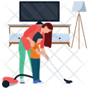 پیش‌نمایش فایل room-cleaning-1418977 از پک صحنه خانوادگی