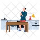 پیش‌نمایش فایل kitchen-singing-1418616 از پک مجموعه زندگی روزمره