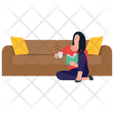 پیش‌نمایش فایل reading-novel-1418689 از پک مجموعه زندگی روزمره