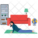 پیش‌نمایش فایل yoga-exercise-1418641 از پک مجموعه زندگی روزمره