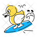 پیش‌نمایش فایل duck-surfing-11051832 از پک اردک