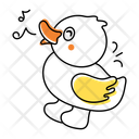 پیش‌نمایش فایل singing-duck-11051860 از پک اردک