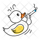 پیش‌نمایش فایل smoking-duck-11051864 از پک اردک