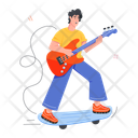 پیش‌نمایش فایل skating-music-11356867 از پک گروه راک