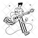 پیش‌نمایش فایل guitarist-11356918 از پک گروه راک