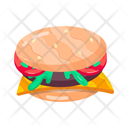 پیش‌نمایش فایل patty-burger-11444966 از پک استیکرهای ساندویچ مسطح (سبک Flat)