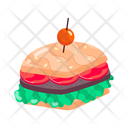 پیش‌نمایش فایل patty-burger-11445003 از پک استیکرهای ساندویچ مسطح (سبک Flat)
