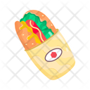 پیش‌نمایش فایل patty-burger-11445012 از پک استیکرهای ساندویچ مسطح (سبک Flat)