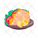 پیش‌نمایش فایل patty-burger-11445035 از پک استیکرهای ساندویچ مسطح (سبک Flat)