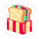 پیش‌نمایش فایل sandwich-11444996 از پک استیکرهای ساندویچ مسطح (سبک Flat)
