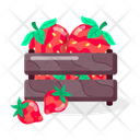 پیش‌نمایش فایل strawberry-crate-11514859 از پک توت‌فرنگی