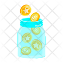 پیش‌نمایش فایل coins-jar-11499615 از پک سکه طلا