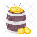 پیش‌نمایش فایل money-barrel-11499611 از پک سکه طلا