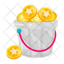 پیش‌نمایش فایل money-bucket-11499621 از پک سکه طلا