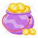 پیش‌نمایش فایل money-pot-11499618 از پک سکه طلا