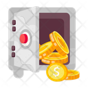 پیش‌نمایش فایل money-vault-11499631 از پک سکه طلا