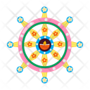 پیش‌نمایش فایل dharmachakra-11760452 از پک دیوالی (جشنواره نور)