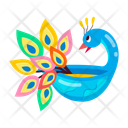 پیش‌نمایش فایل diwali-peacock-11760406 از پک دیوالی (جشنواره نور)