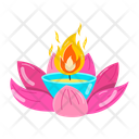 پیش‌نمایش فایل lotus-candle-11760415 از پک دیوالی (جشنواره نور)