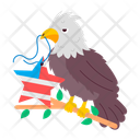 پیش‌نمایش فایل independence-bird-11842843 از پک استیکرهای روز استقلال آمریکا