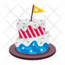 پیش‌نمایش فایل independence-cake-11842855 از پک استیکرهای روز استقلال آمریکا