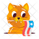 پیش‌نمایش فایل patriotic-cat-11842875 از پک استیکرهای روز استقلال آمریکا