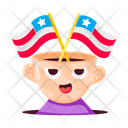 پیش‌نمایش فایل patriotic-man-11842903 از پک استیکرهای روز استقلال آمریکا