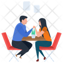 پیش‌نمایش فایل couple-dating-1517544 از پک رستوران و جلسات