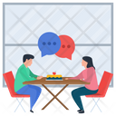 پیش‌نمایش فایل couple-discussion-1517593 از پک رستوران و جلسات