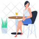 پیش‌نمایش فایل girl-drinking-juice-1517551 از پک رستوران و جلسات