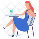 پیش‌نمایش فایل girl-sitting-1517556 از پک رستوران و جلسات