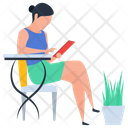 پیش‌نمایش فایل girl-working-1517575 از پک رستوران و جلسات