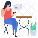 پیش‌نمایش فایل mobile-chat-1517591 از پک رستوران و جلسات