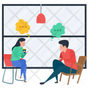 پیش‌نمایش فایل talking-each-other-1517572 از پک رستوران و جلسات