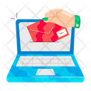 پیش‌نمایش فایل online-mail-11946777 از پک استیکرهای خدمات پستی