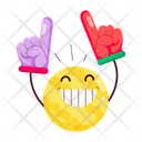 پیش‌نمایش فایل cheering-emoji-11947457 از پک استیکرهای دستاوردها
