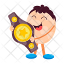 پیش‌نمایش فایل winner-belt-11947420 از پک استیکرهای دستاوردها