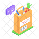 پیش‌نمایش فایل grocery-order-11967451 از پک تحویل غذا