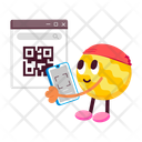 پیش‌نمایش فایل qr-scan-12021843 از پک استیکرهای خرید آنلاین