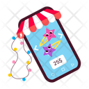 پیش‌نمایش فایل shopping-app-12021835 از پک استیکرهای خرید آنلاین