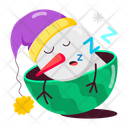 پیش‌نمایش فایل sleepy-snowman-12033799 از پک استیکرهای زمستانی